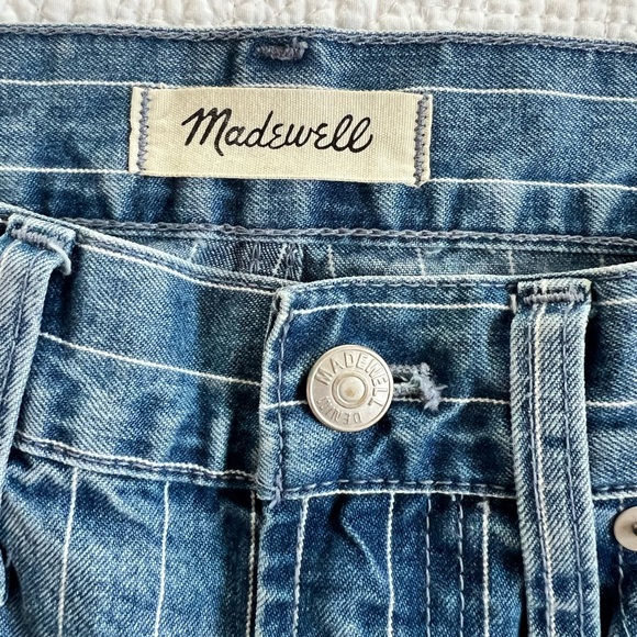 NWOT Madewell The Perfect Vintage Jean Pinstripe Edition - Picture 5 of 13